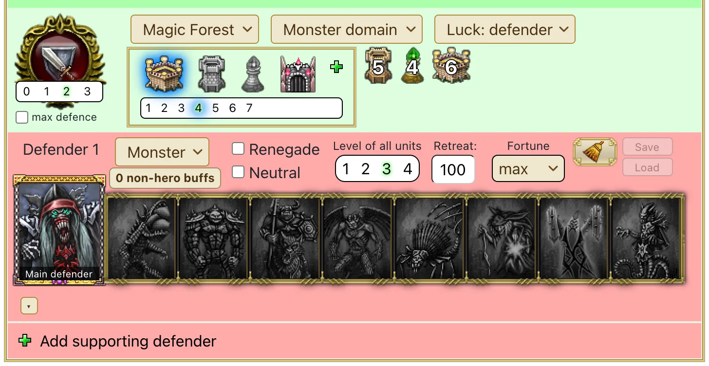 Battle place: monster domain